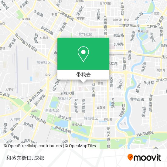 和盛东街口地图