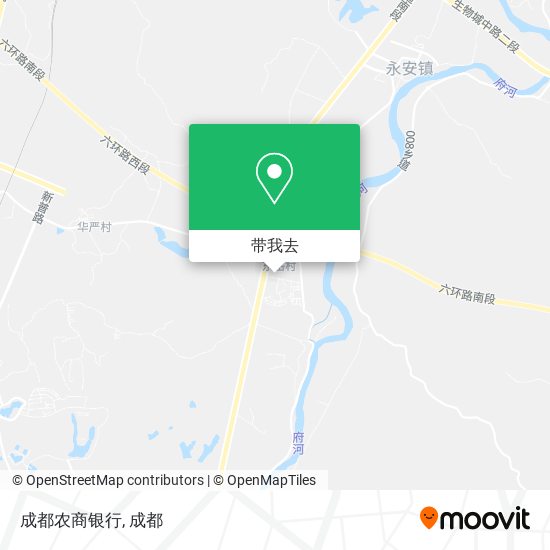 成都农商银行地图