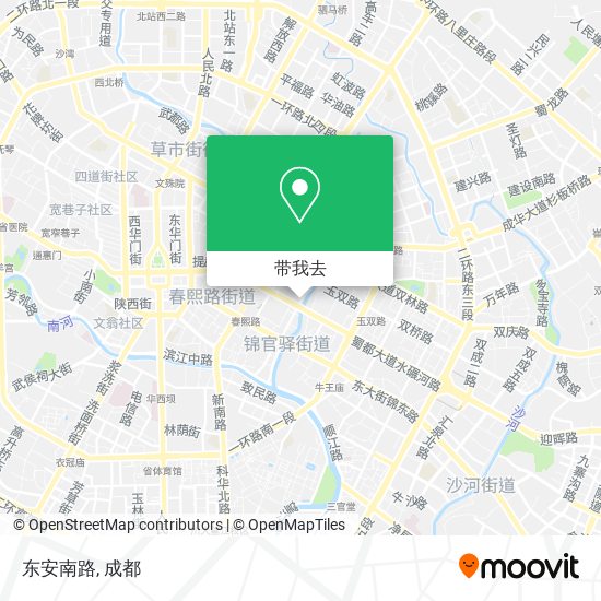 东安南路地图