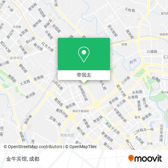 金牛宾馆地图
