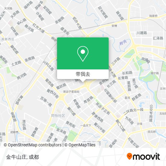 金牛山庄地图