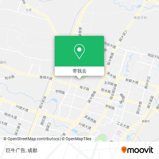巨牛广告地图