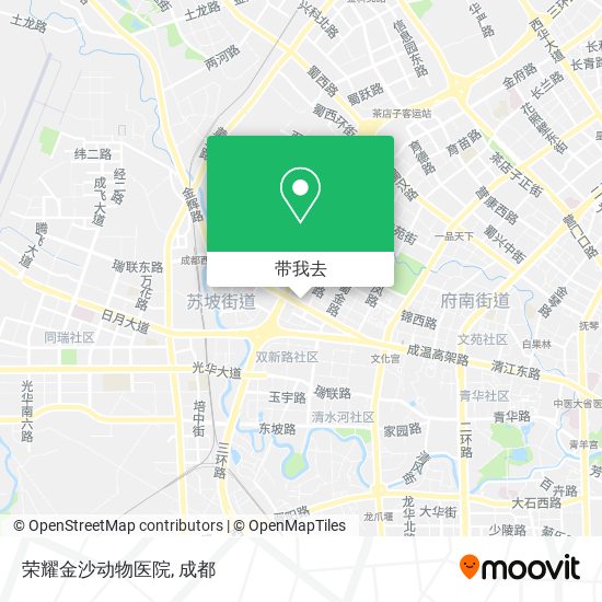 荣耀金沙动物医院地图