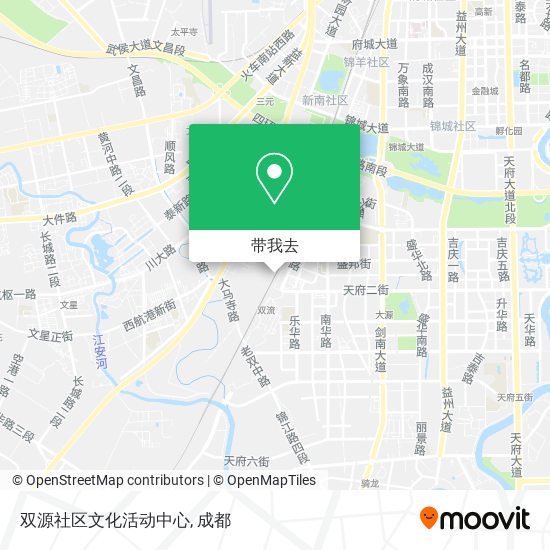 双源社区文化活动中心地图