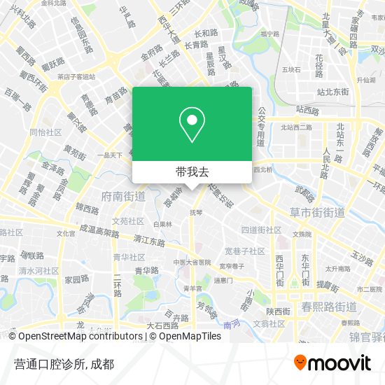 营通口腔诊所地图