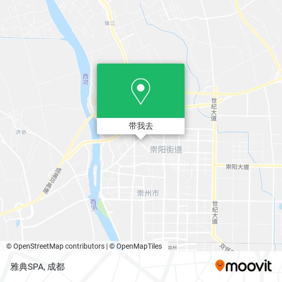 雅典SPA地图