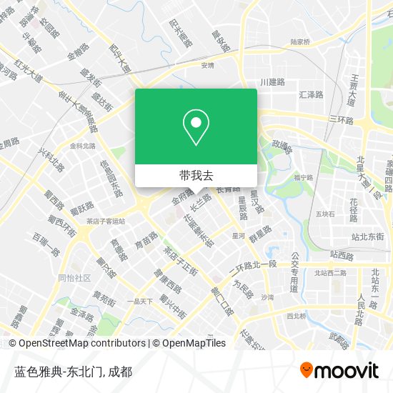 蓝色雅典-东北门地图