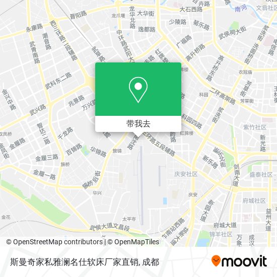 斯曼奇家私雅澜名仕软床厂家直销地图