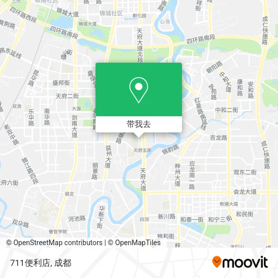 711便利店地图