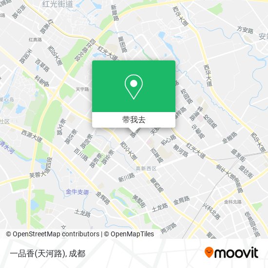 一品香(天河路)地图