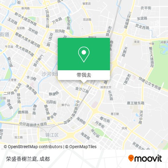 荣盛香榭兰庭地图