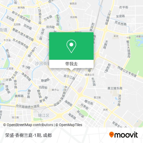 荣盛·香榭兰庭-1期地图