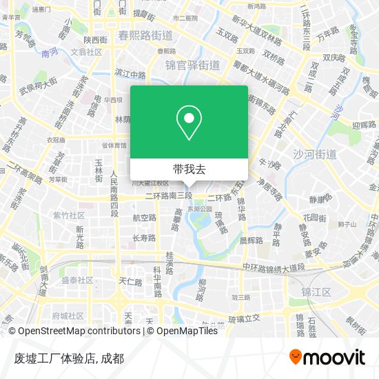 废墟工厂体验店地图