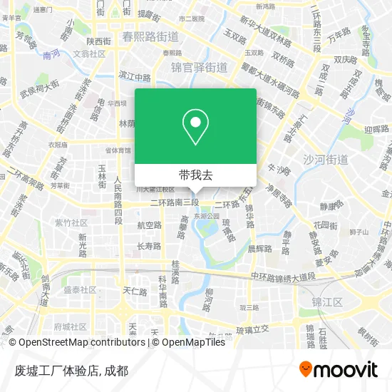 废墟工厂体验店地图
