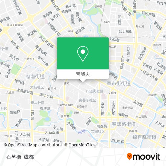 石笋街地图