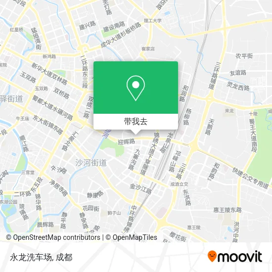永龙洗车场地图