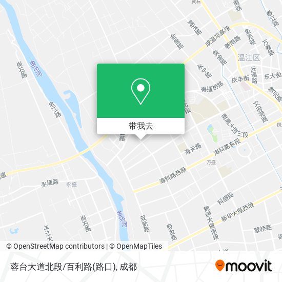 蓉台大道北段/百利路(路口)地图