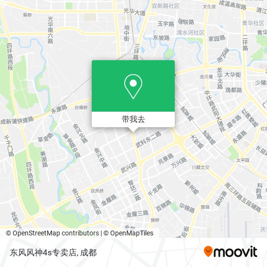 东风风神4s专卖店地图