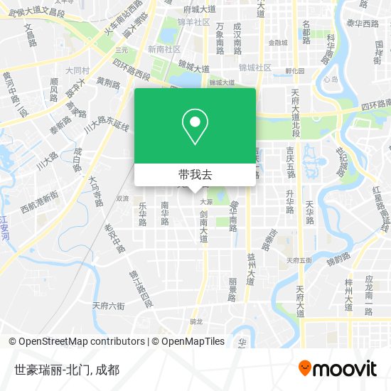 世豪瑞丽-北门地图