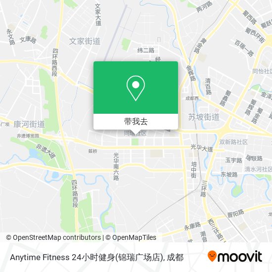 Anytime Fitness 24小时健身(锦瑞广场店)地图