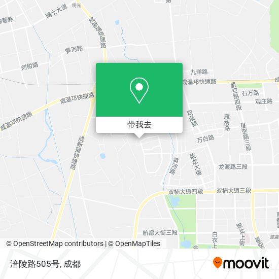 涪陵路505号地图
