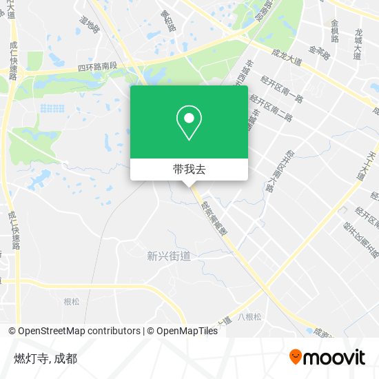 燃灯寺地图