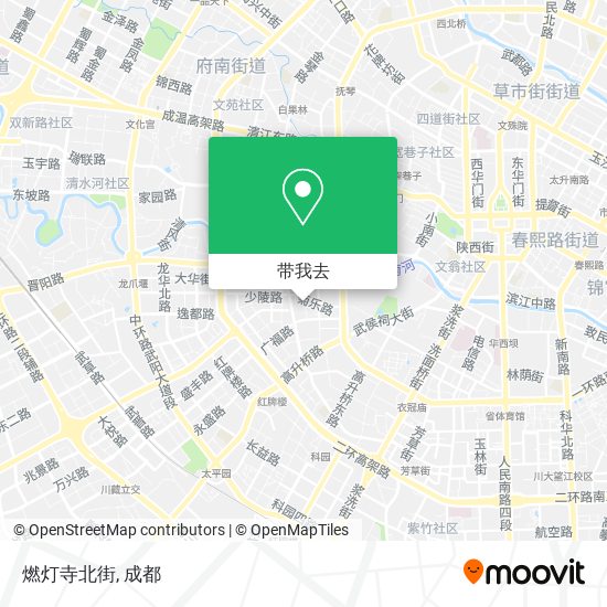 燃灯寺北街地图