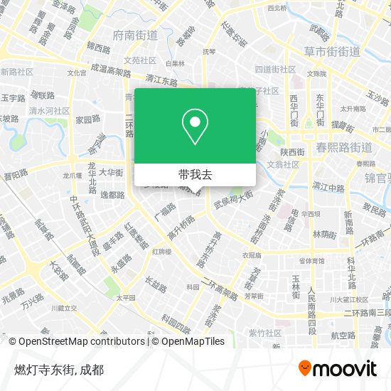 燃灯寺东街地图