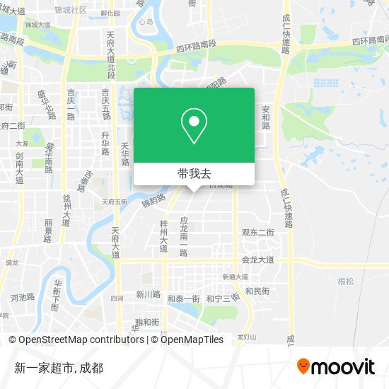 新一家超市地图