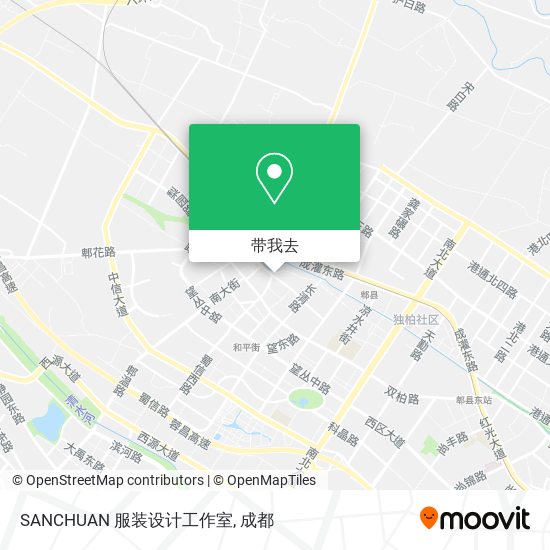 SANCHUAN 服装设计工作室地图