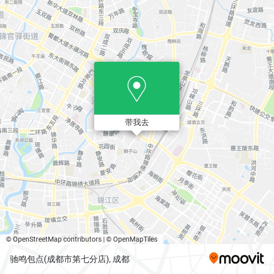 驰鸣包点(成都市第七分店)地图
