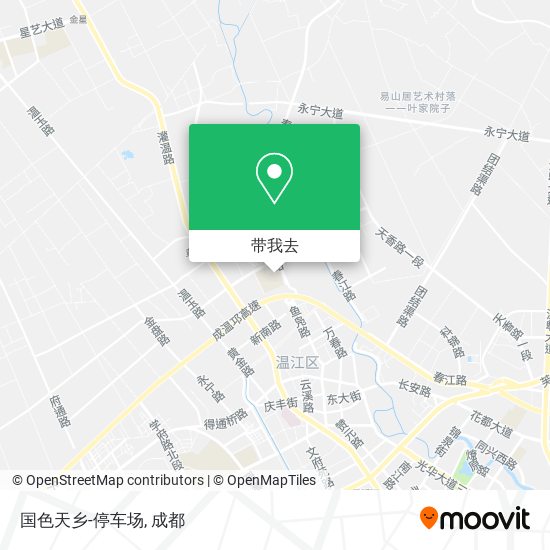 国色天乡-停车场地图