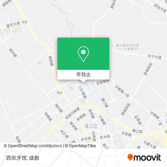 西班牙馆地图