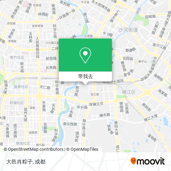大邑肖粽子地图