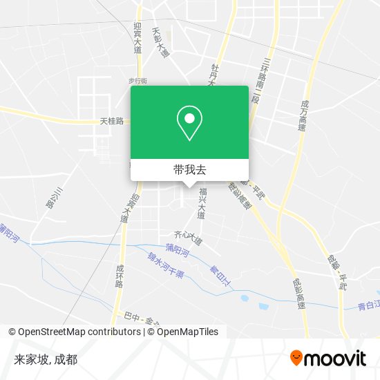 来家坡地图