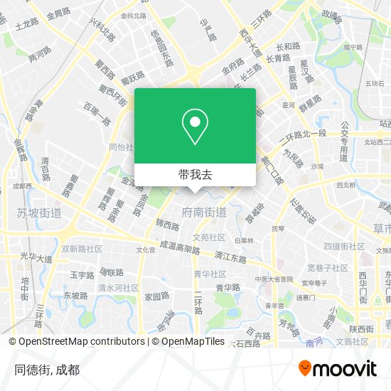同德街地图