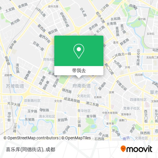喜乐库(同德街店)地图