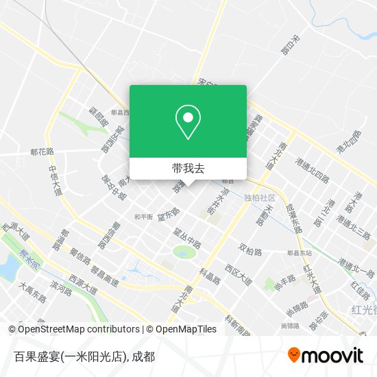 百果盛宴(一米阳光店)地图