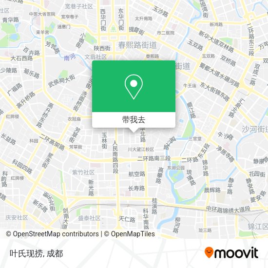 叶氏现捞地图