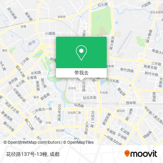 花径路137号-13幢地图