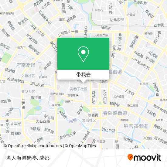 名人海港岗亭地图