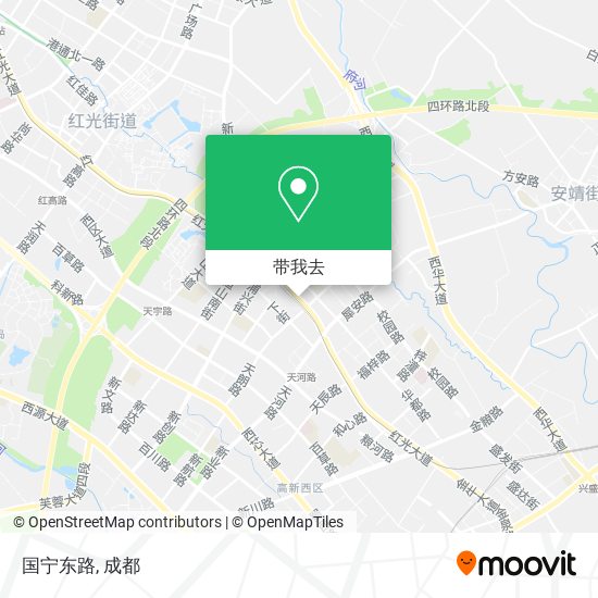 国宁东路地图