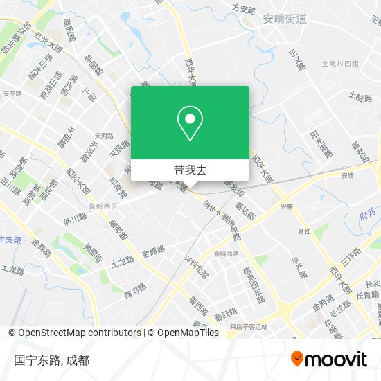 国宁东路地图