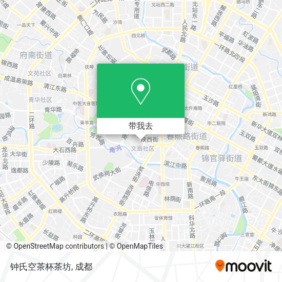 钟氏空茶杯茶坊地图