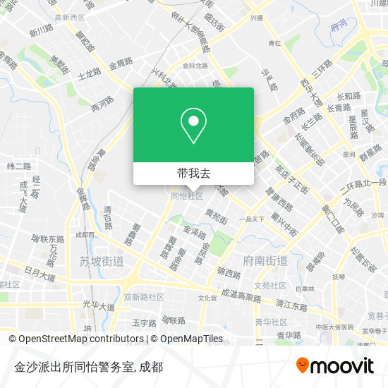 金沙派出所同怡警务室地图