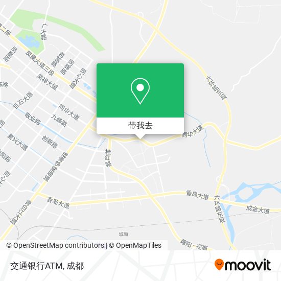 交通银行ATM地图