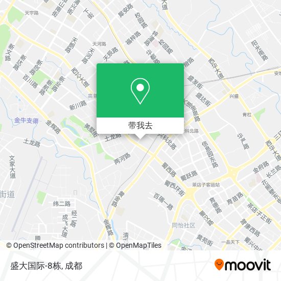 盛大国际-8栋地图