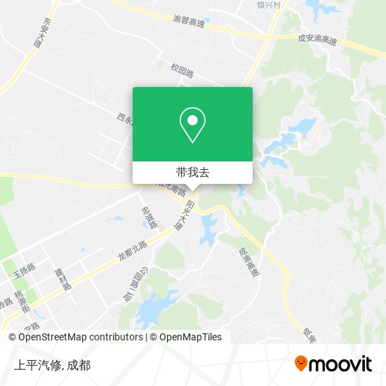 上平汽修地图