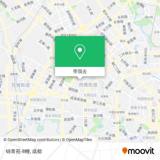 锦青苑-8幢地图