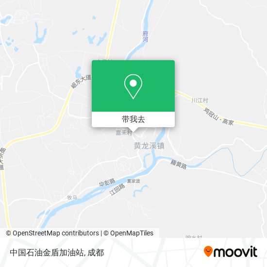 中国石油金盾加油站地图